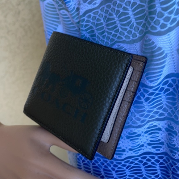 Coach 3-in-1 wallet in Colorblock w/ Horse & Carri - Picture 8 of 16